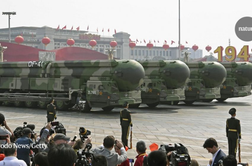  Nuclear weapons: arms-control efforts need China