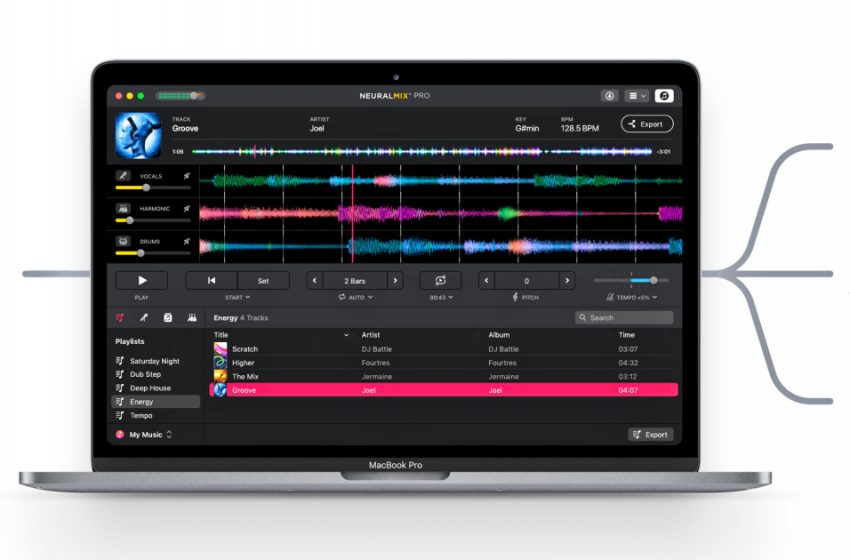  Algoriddim spins off its AI audio tools into the standalone Neural Mix Pro app