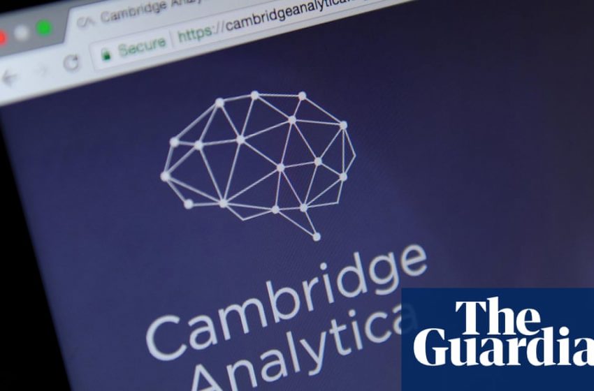 ‘Cambridge Analytica did not misuse data in EU referendum’, says watchdog