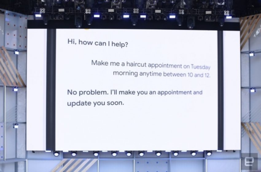  Google’s Duplex AI can book your haircut appointments