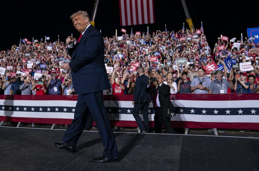  The Latest: Trump tells rally about ’60 Minutes’ interview
