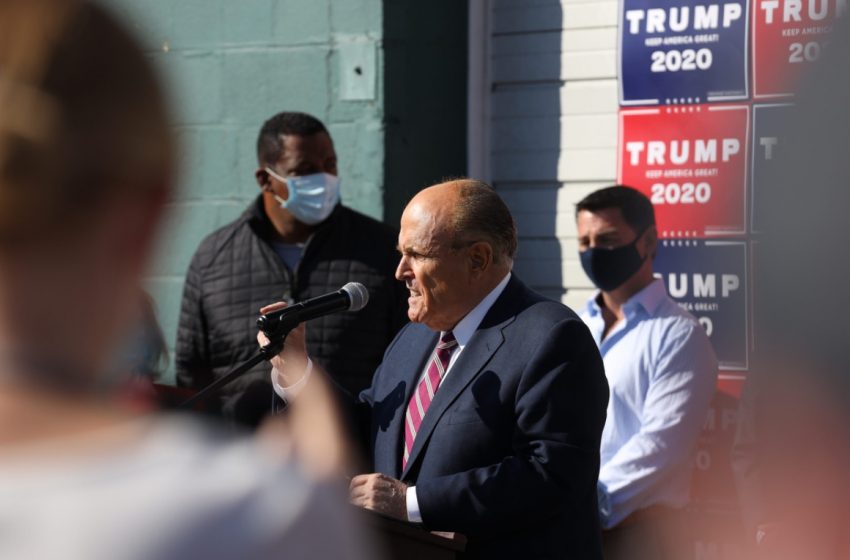  Giuliani wrecks Trump campaign’s well-laid legal plans