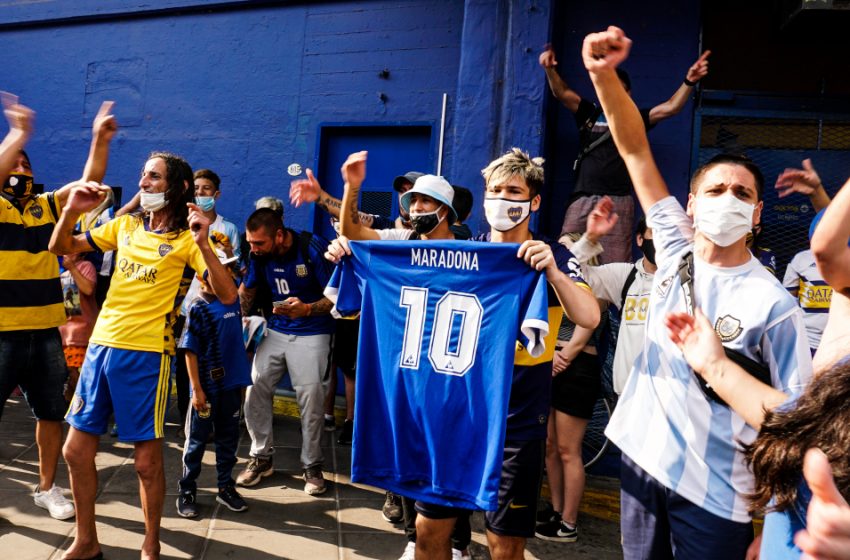  ‘He only gave us joy’: Argentinians pay tribute to Diego Maradona