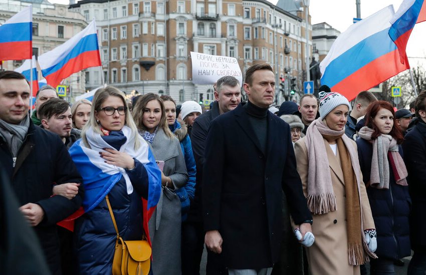  Russian Police Arrest a Top Navalny Ally, Lyubov Sobol