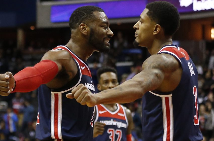  Emotional Bradley Beal talks about John Wall trade, “My whole career, all I know is John”