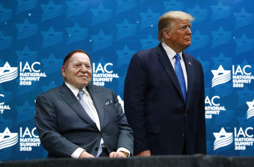  Trump, Pence and Reid react to death of Sheldon Adelson
