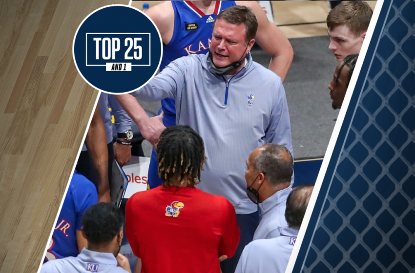 College basketball rankings: Kansas falls from Top 25 And 1 after double-digit loss to West Virginia
