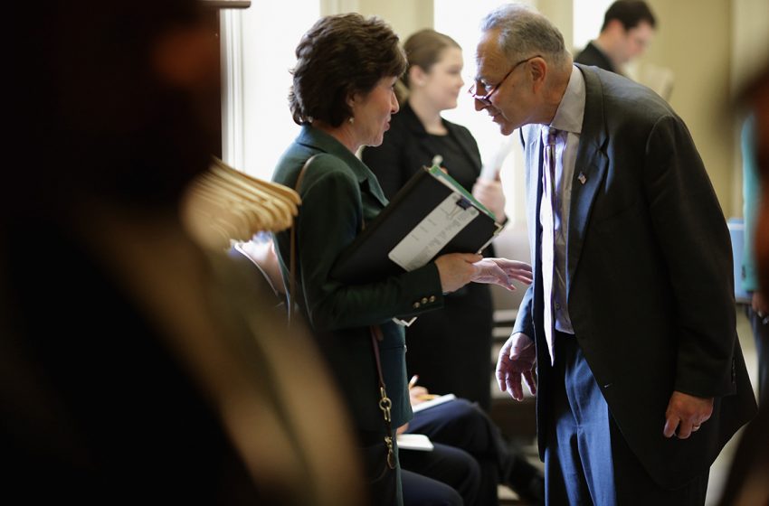  Collins-Schumer rift shocks Senate
