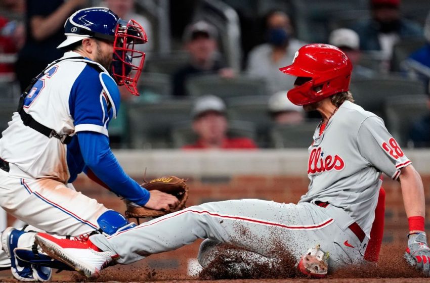  Braves rip replay review after upheld call at plate keys Phillies’ win