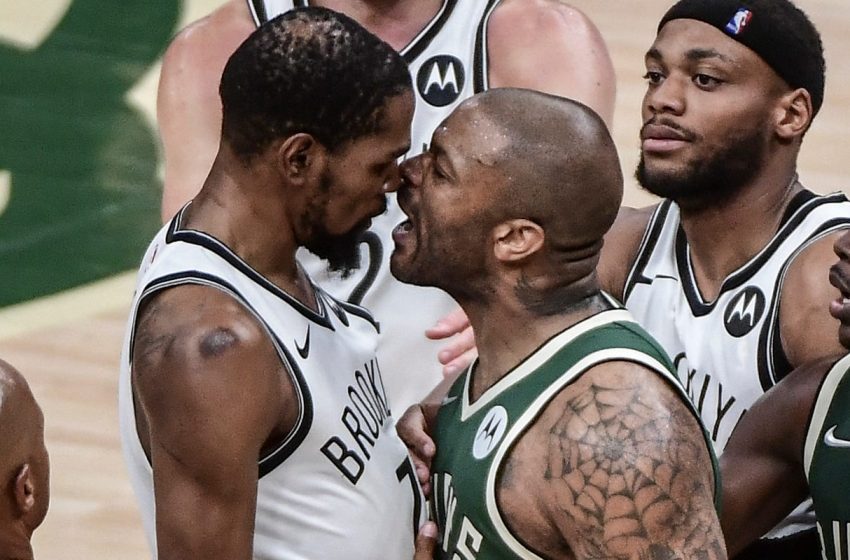  NBA reprimands Nets security guard who shoved Bucks’ P.J. Tucker during altercation with Kevin Durant