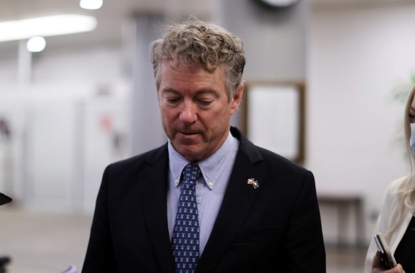  YouTube suspends Sen. Rand Paul over a video falsely claiming masks are ineffective