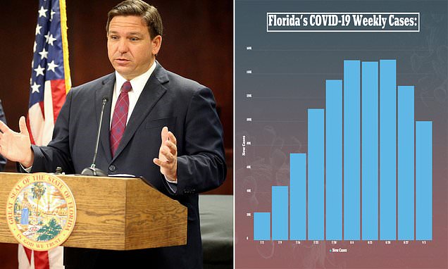  Florida COVID deaths hit record-high of 2,448 as Sunshine State releases weekly data but cases drop