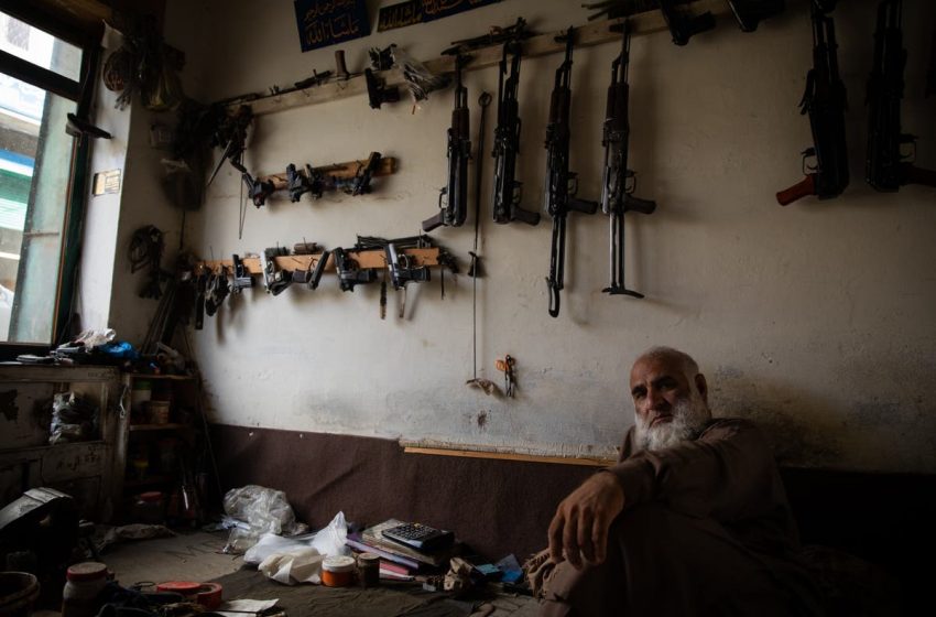  With the Taliban in control of NATO bases, arm smugglers in Pakistan’s borderlands hope business is back