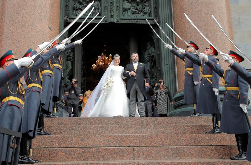  Russia’s first ‘royal’ wedding in a century evokes imperial memories good and bad