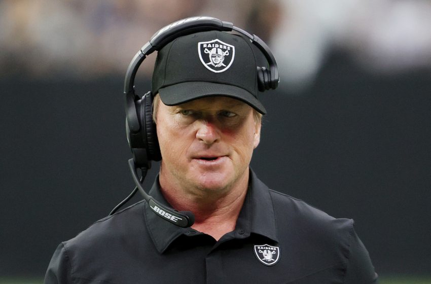 Jon Gruden resigns as Raiders coach after reports of derogatory language in emails