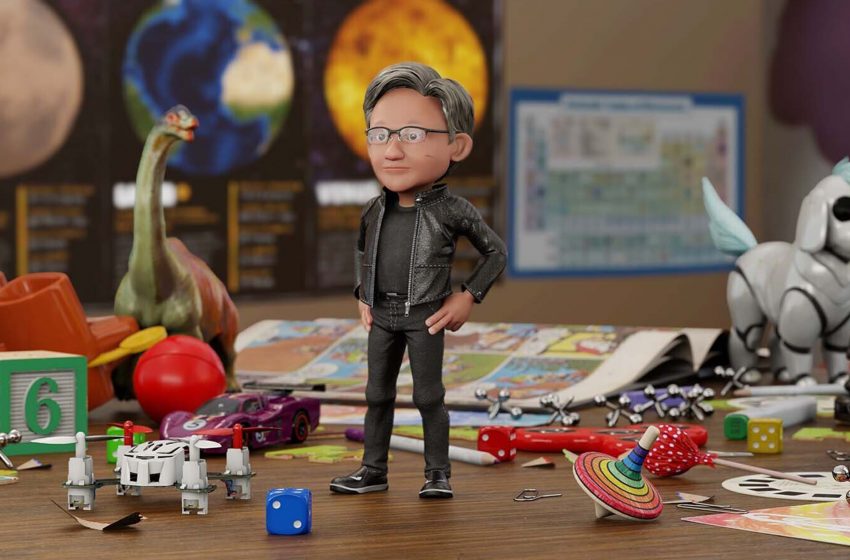  NVIDIA created a toy replica of its CEO to demo its new AI avatars