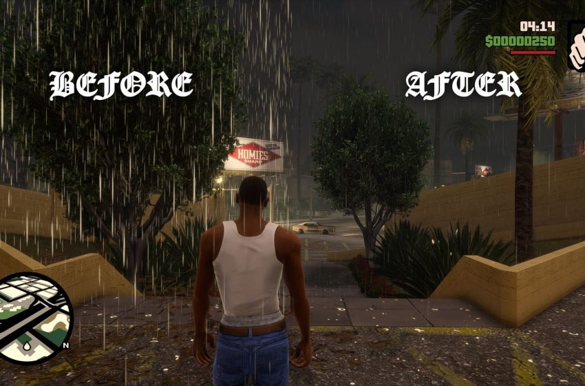  Modders are fixing the GTA Trilogy, from better rain to nut-shaped nuts