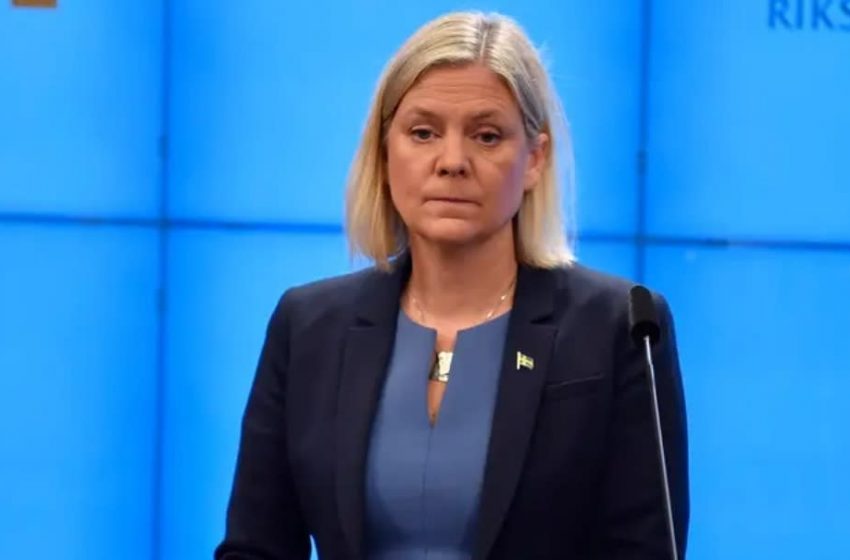  Sweden’s first-ever female prime minister resigns just hours after her appointment