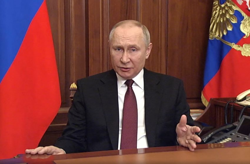  ‘No other option’: Excerpts of Putin’s speech declaring war