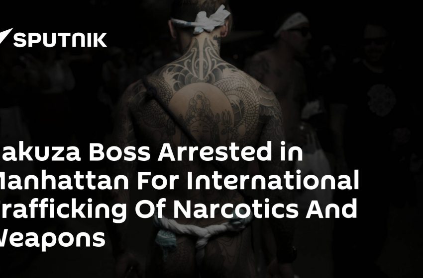  Yakuza Boss Arrested in Manhattan For International Trafficking Of Narcotics And Weapons