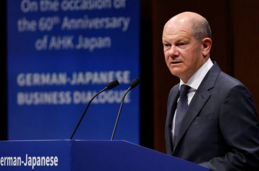  Germany’s Scholz visits ally Japan, not China, on first Asian trip