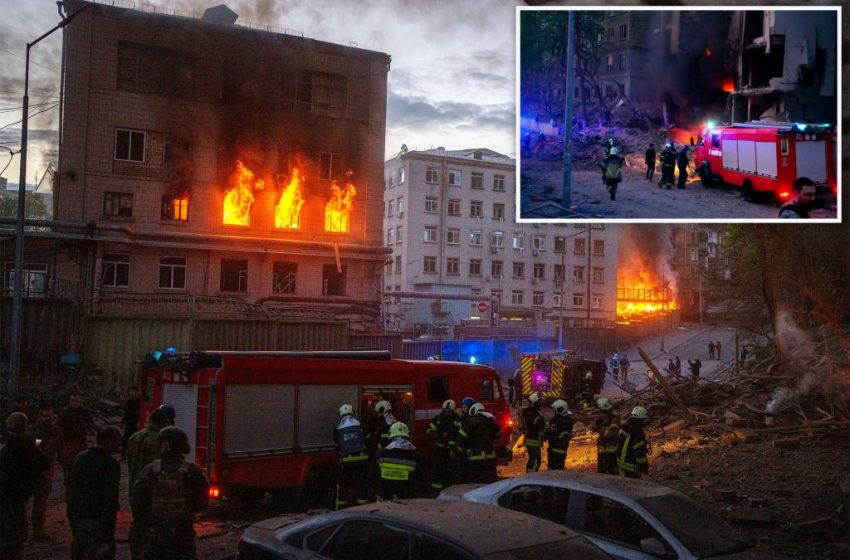  Explosions rock Kyiv again as Russians rain fire on Ukraine