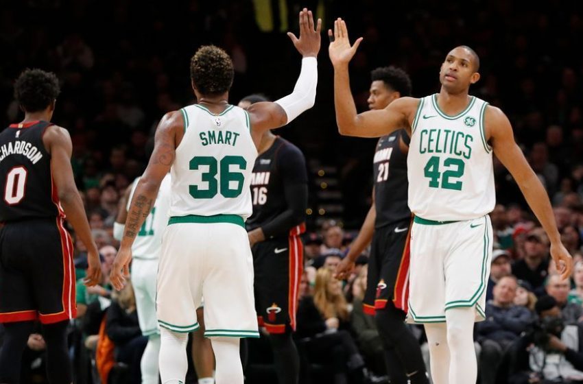  Al Horford, Marcus Smart start for Boston Celtics in Game 2 against Miami Heat
