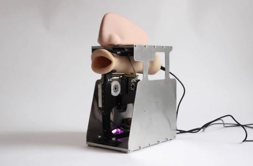  Watch a creepy disembodied robot mouth recite prayers, using AI
