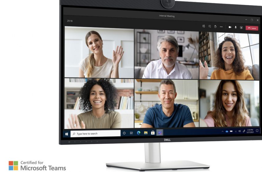  Dell’s 32-inch 4K videoconferencing monitor costs just as much as a Studio Display