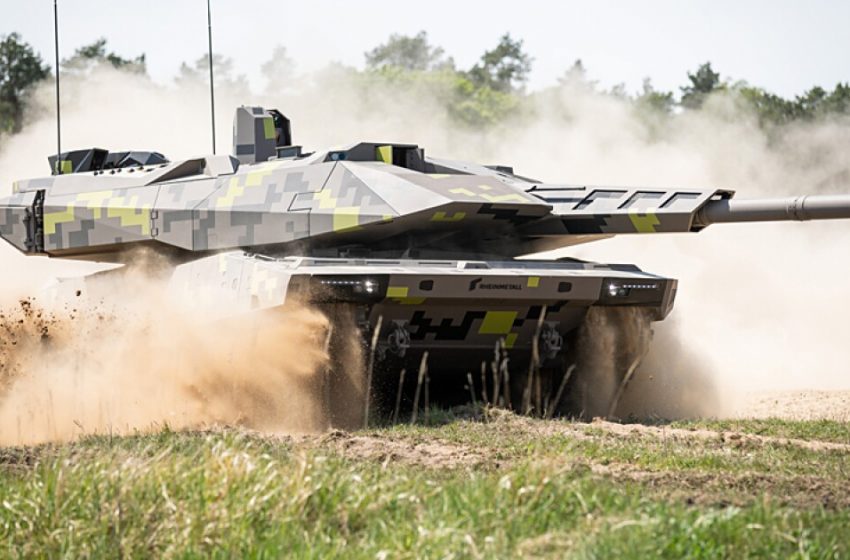  Rheinmetall main battle tank concept combines lethality and mobility