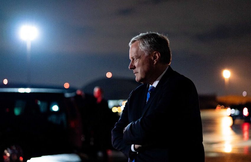  Testimony Paints Mark Meadows as Unwilling to Act as Jan. 6 Unfolded