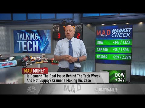  Jim Cramer explains why he’s not throwing in the towel on tech stocks just yet
