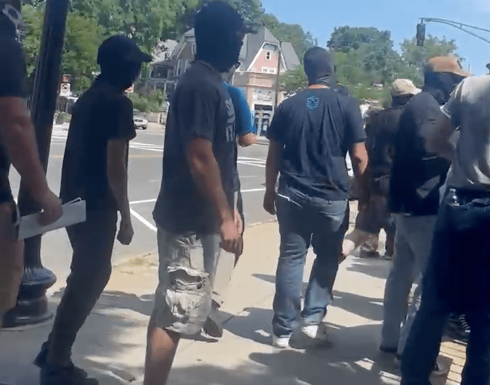  New England Neo-Nazi Group Holds Rally Near Mass. Civil War Memorial
