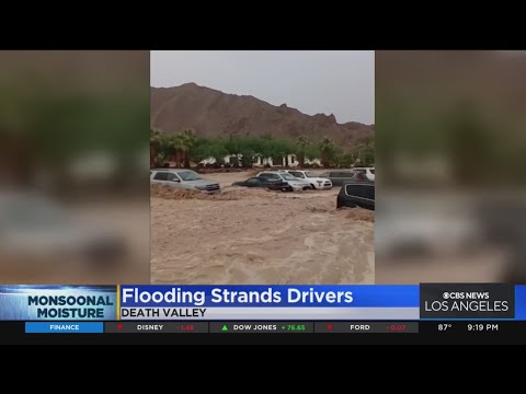  Flooding in Death Valley strands drivers, hotel guests