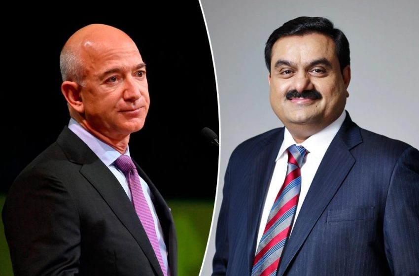  Indian tycoon Gautam Adani replaces Jeff Bezos as world’s second-richest person