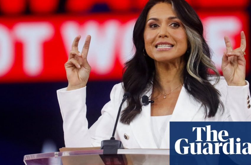 Tulsi Gabbard quits Democratic party, attacking ‘elitist cabal of warmongers’