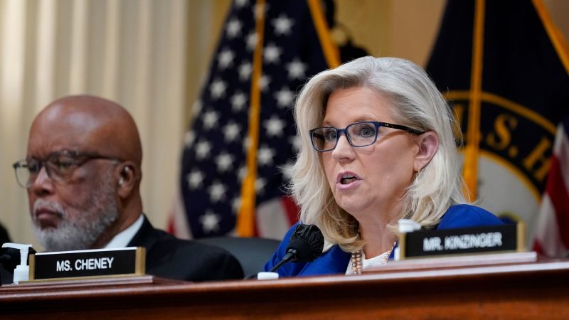  Rep. Liz Cheney says January 6 committee won’t let Trump testify publicly to avoid ‘a circus’