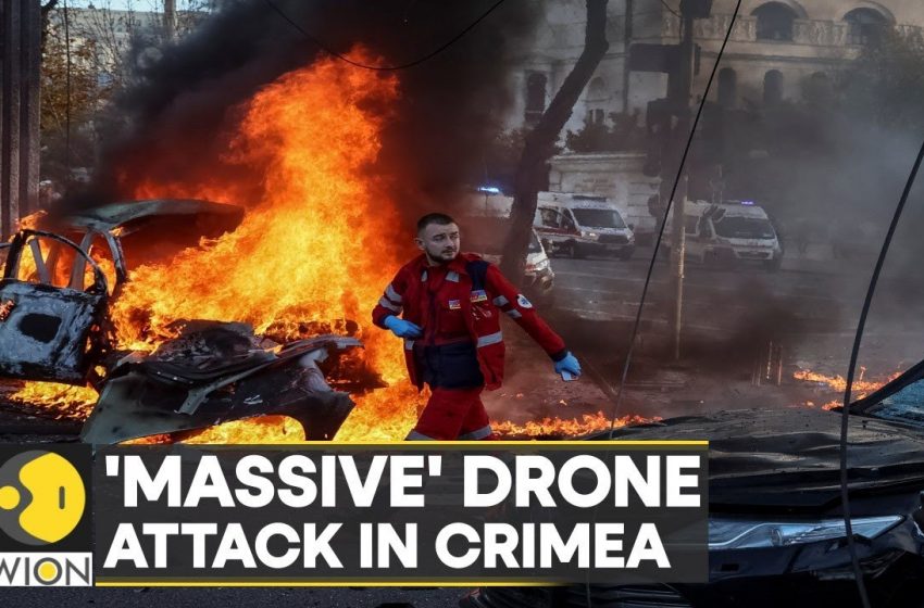  ‘Massive’ drone attack in Sevastopol; Russia alleges British hand in attack | World News | WION