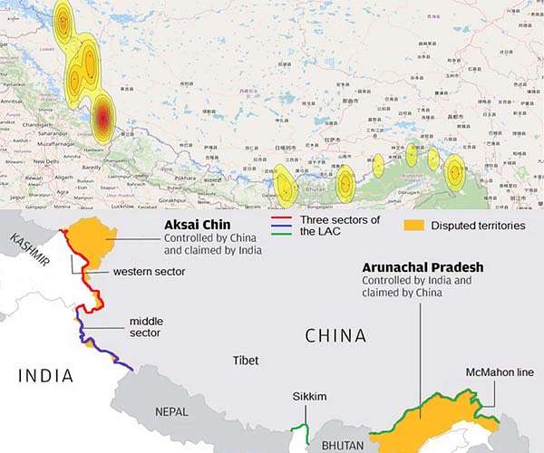  Chinese incursions into India are increasing, strategically planned