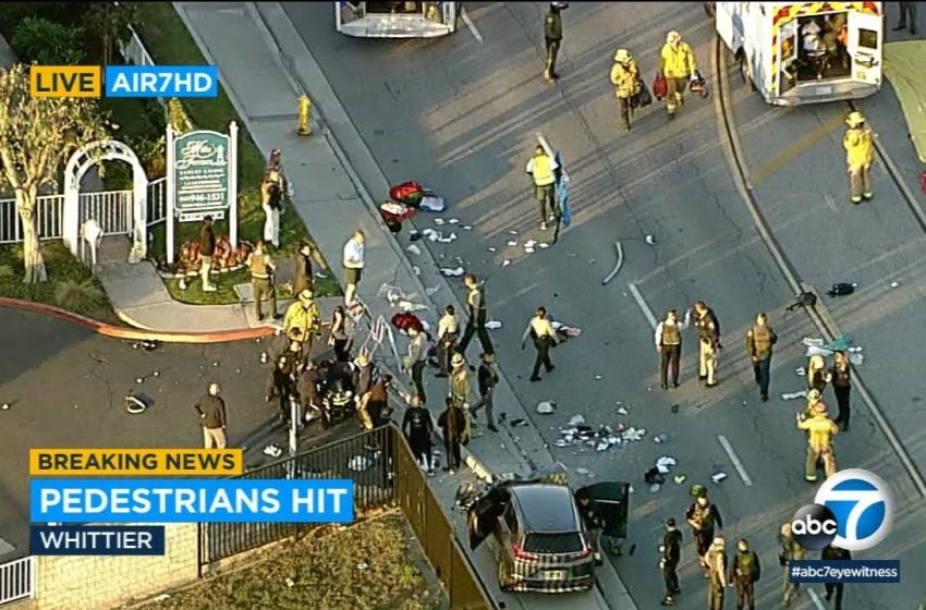  Officials provide details on 22 LASD sheriff’s recruits injured after being struck in Whittier crash