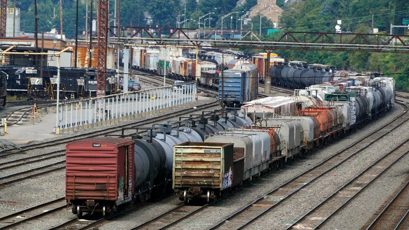  America faces a possible rail strike in two weeks after largest union rejects labor deal