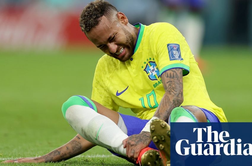  Neymar to miss rest of Brazil’s World Cup group games with ankle injury