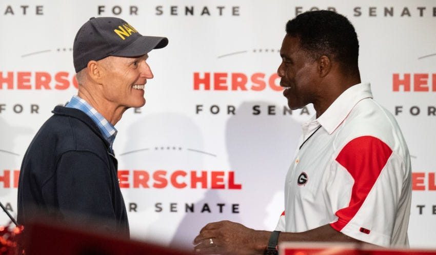  Scott: Herschel Walker will be ‘a leader’ in GOP ‘for years to come’