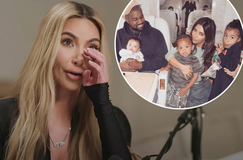  Kim Kardashian cries over co-parenting with Kanye West: It’s ‘f–king hard’