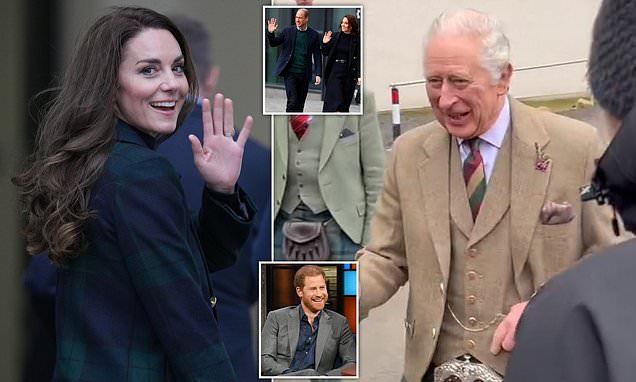  Cheers for Wills, Kate and King Charles amid fallout from bitter Harry’s book