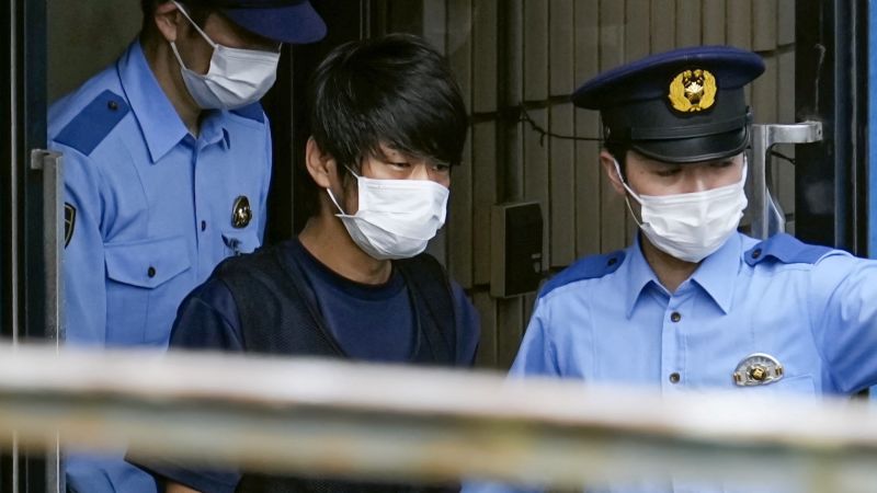  Japan indicts man suspected of murdering former Prime Minister Shinzo Abe