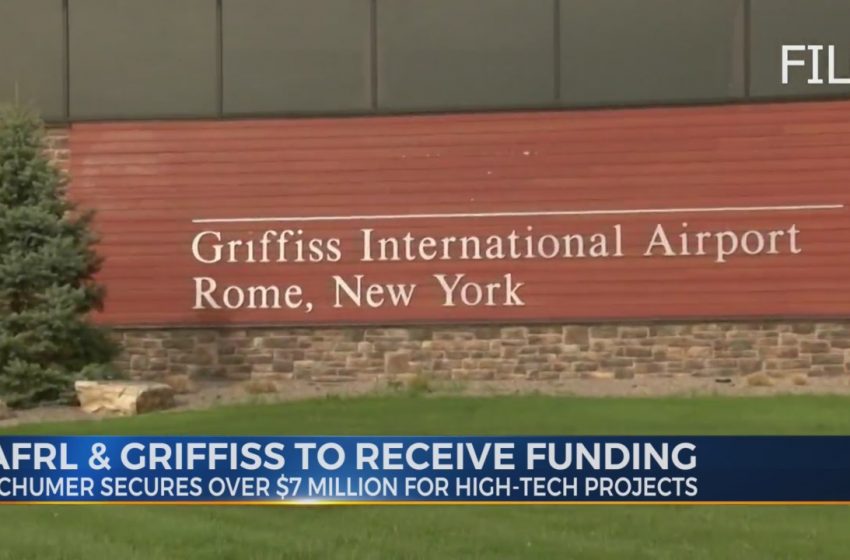  AFRL & Griffiss to Receive Over $7 Million for High-Tech Projects