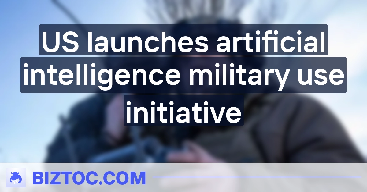  US launches artificial intelligence military use initiative