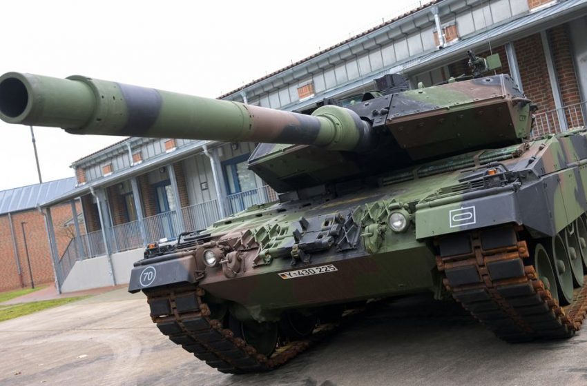  Leopard tanks like a Mercedes, says Ukrainian soldier training in Germany