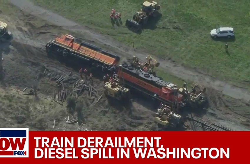 WA train derailment: EPA investigating crash and diesel spill, officials say | LiveNOW from FOX